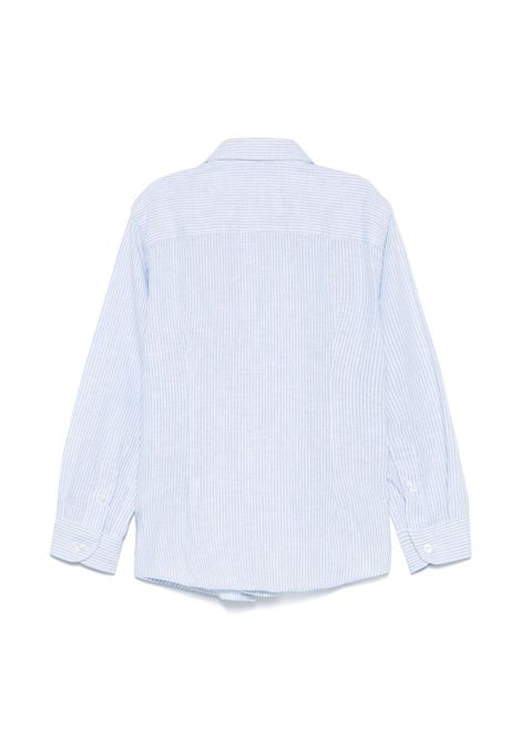 Camicia a righe MANUEL RITZ | MR3074AZZURRO